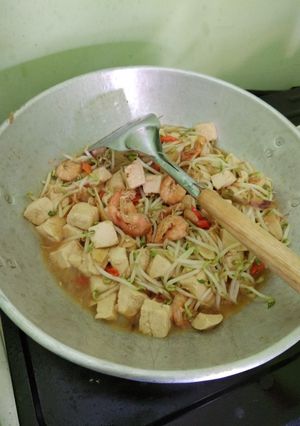 Foto resep Oseng tahu taoge sama udang