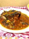 Traditional Goatmeat Okra Soup