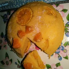 Orange cake🍊اورنج کیک 🍊 A picture of Orange cake🍊اورنج کیک 🍊.