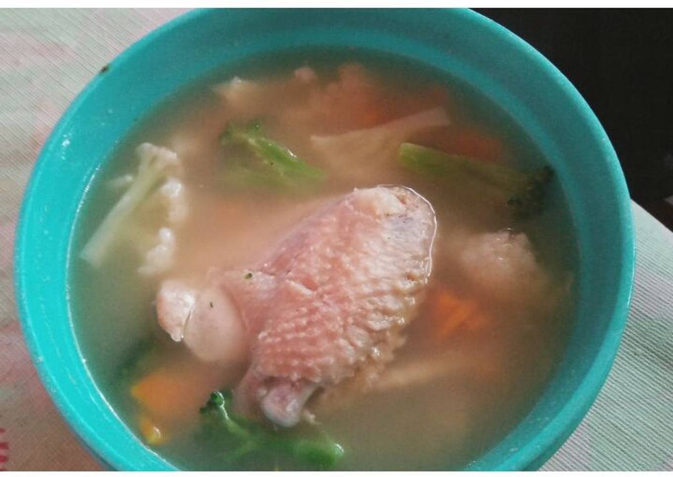 Sop sayap ayam