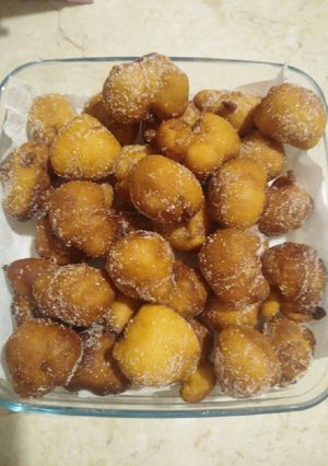 Una foto de Buñuelos de limón