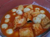 Balado Tahu dan Puyuh