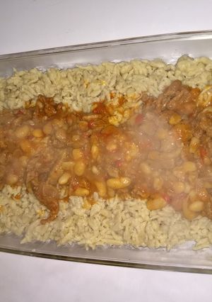 Una foto de Goulash de carne con EPÄETZLE