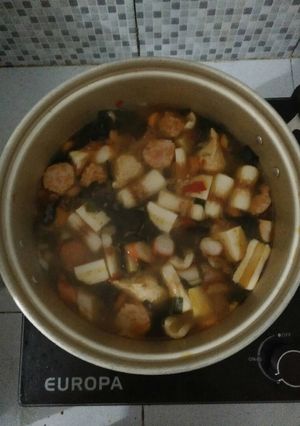 Foto resep Sukiyaki Tom Yum bumbu rumahan