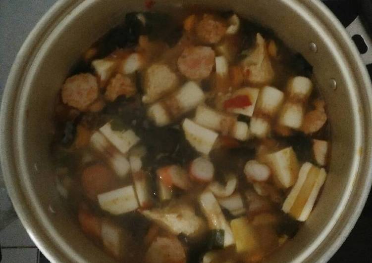 Resep Sukiyaki Tom Yum bumbu rumahan yang Sempurna