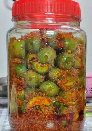 A picture of Gunda Pickle(Gum berry).