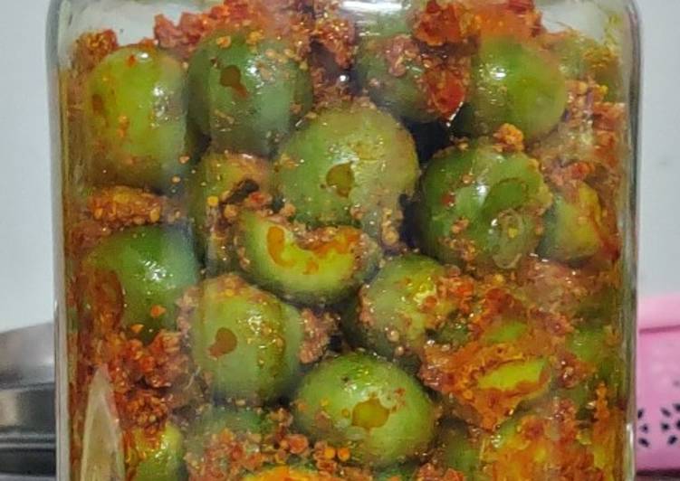Recipe of Favorite Gunda Pickle(Gum berry)