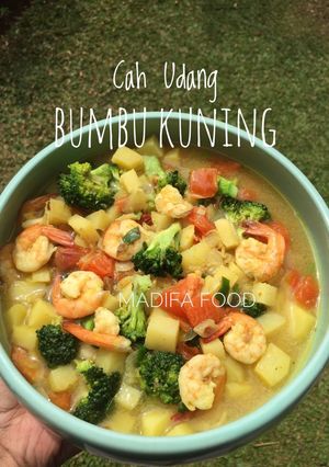 Foto resep Cah Udang Bumbu Kuning Ala Madifa
