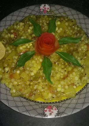 सैगो खिचड़ी (Sago khichdi recipe in hindi) रेसिपी मुख्य फोटो