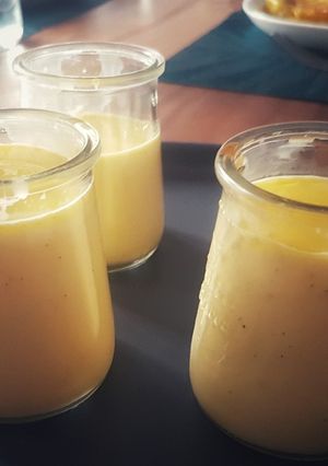 Une photo de Crème dessert à la vanille