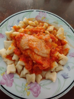 Una foto de (KETO) Ñoquis de coliflor