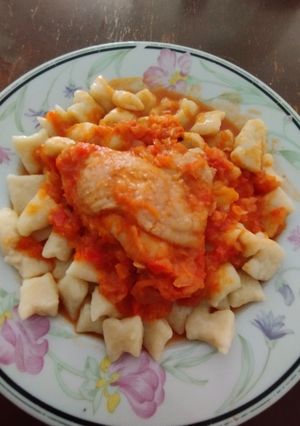Una foto de (KETO) Ñoquis de coliflor