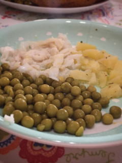 Una foto de Cena para bebés - cena BLW 10 meses