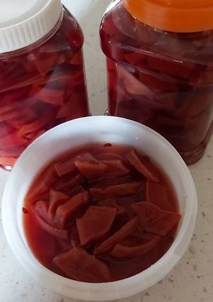 عکسی از دستور مربای به
