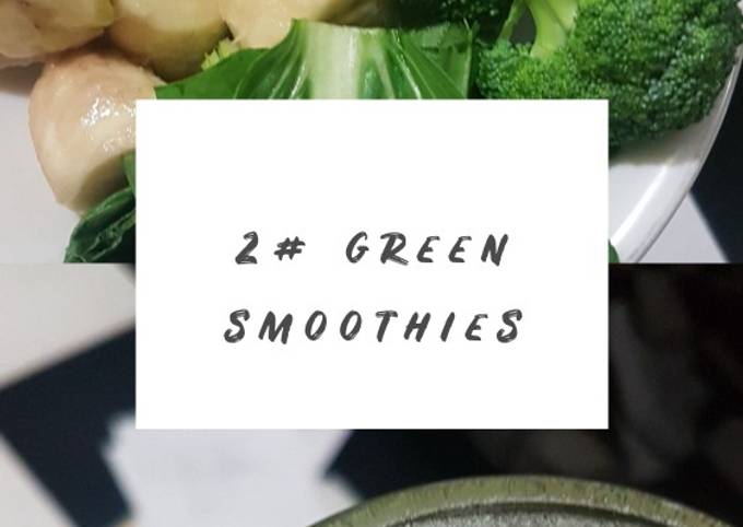 Cara Gampang Membuat 2# green smoothies yang Lezat Sekali