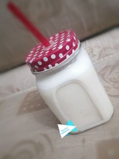 صورة لوصفة سموزى موز باللبن
