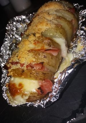 Una foto de Papas con jamón y queso ivi