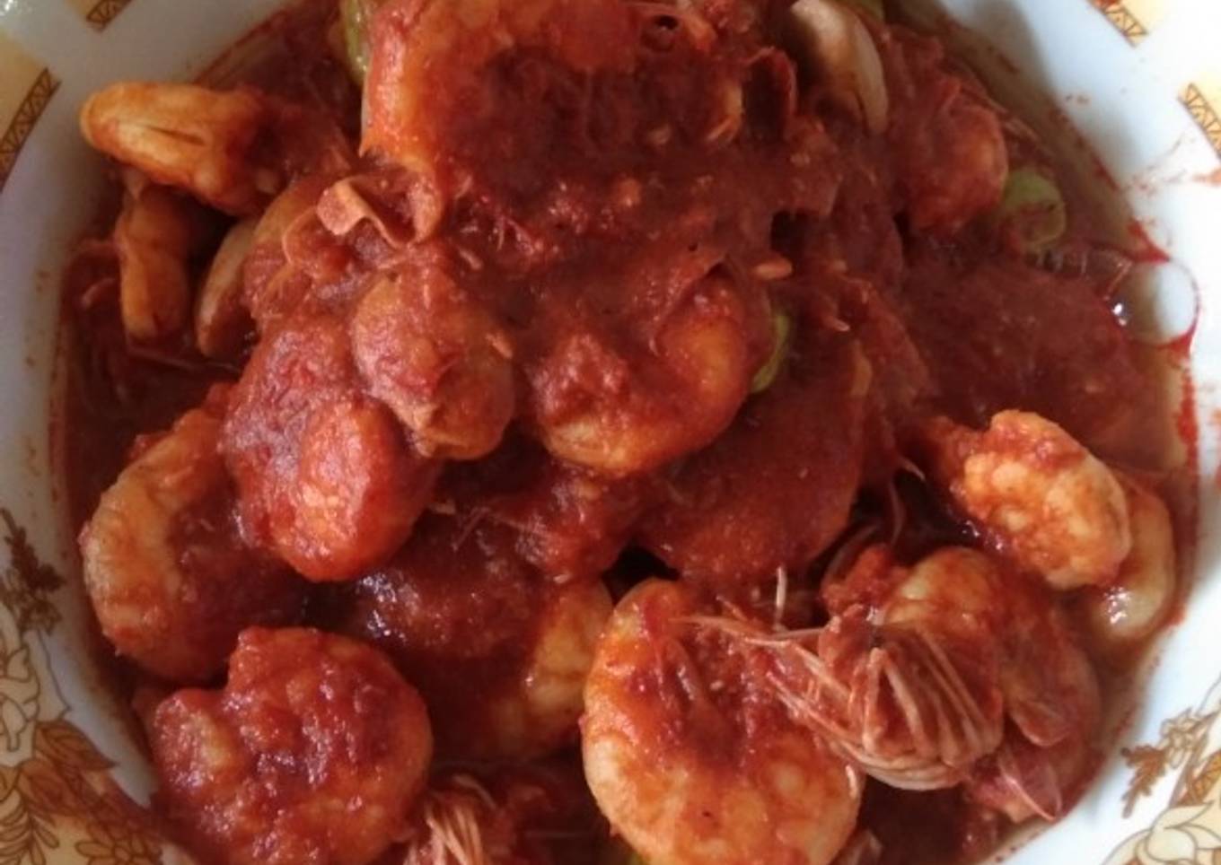 Sambal udang petai