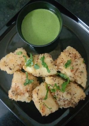 A picture of Dhokla.
