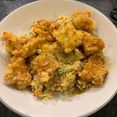 A picture of Orange Chicken.