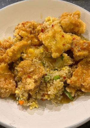A picture of Orange Chicken.