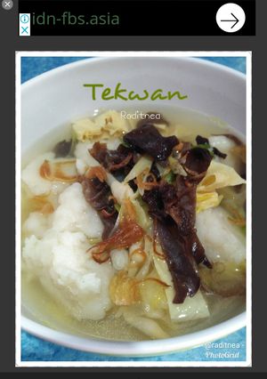 Foto resep Tekwan ala Bonia