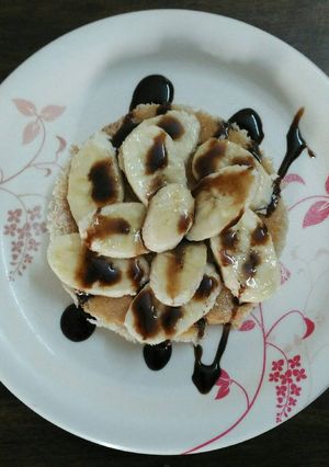 A picture of Topped banana.