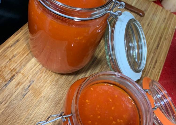 Tomate casero Thermomix tm 5