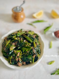 صورة لوصفة حشوه السبانخ