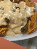 Nachos com Chilli de Carne e Cheddar