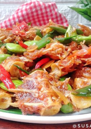 Foto resep Tumis tulang jambal