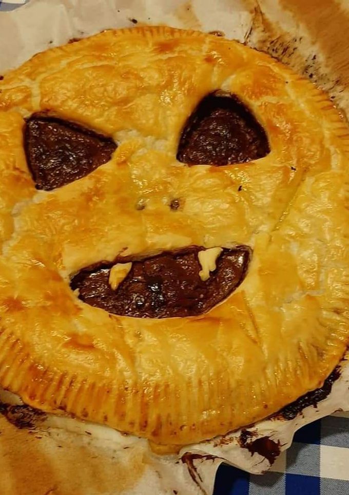 Una foto de Cara monstruosa