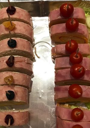 Foto principal de Rollo canapé de jamón dulce