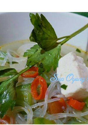 Foto resep Sup Oyong Tahu