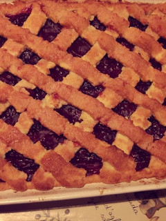 Meggyes pite recept fotója