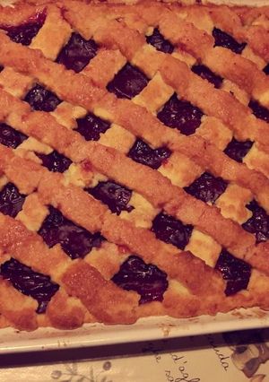 Meggyes pite recept fotója