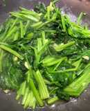 炒菠菜（炒青菜🥬）