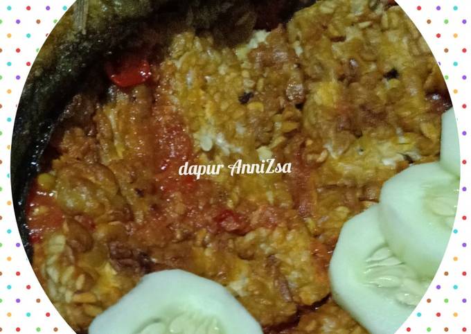 Anti Ribet, Membuat Tempe penyet sambal bawang tomat Anti Gagal