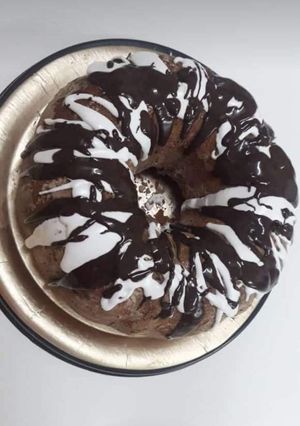 Una foto de Budín glaseado
