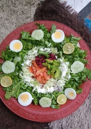 A picture of Avocado Salad.