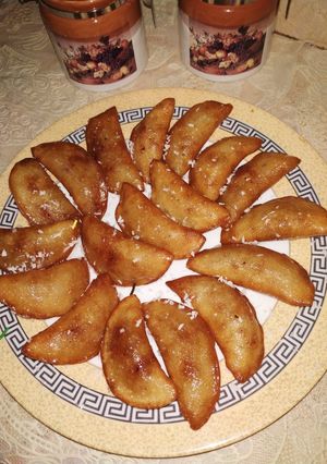 صورة لوصفة قطايف بالمكسرات