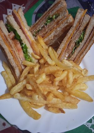Φωτογραφία της συνταγής Club Sandwich 🥪 κλαμπ σάντουιτς