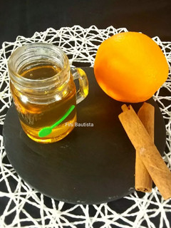 Una foto de Miel de azúcar con naranja y canela