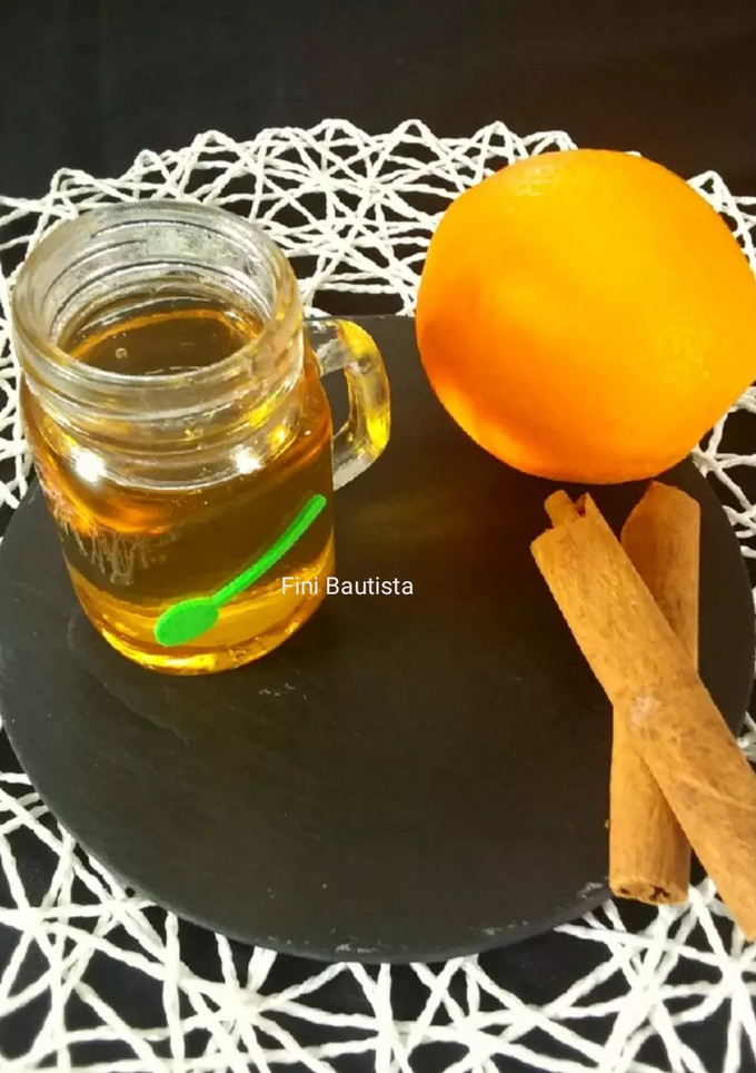 Una foto de Miel de azúcar con naranja y canela