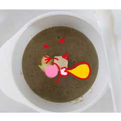 รูปของ Mpasi 4 Bintang "Bubur Merah Daging Brokoli"