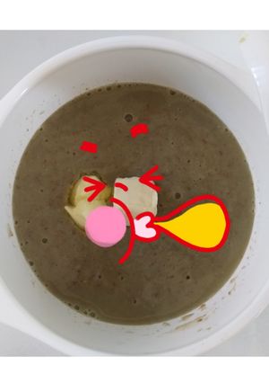 Foto resep Mpasi 4 Bintang "Bubur Merah Daging Brokoli"