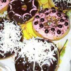A picture of Donat Kentang Eggless Menul.