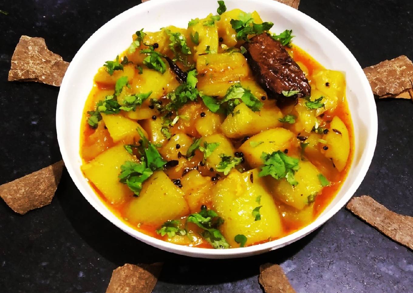 Bottle Gourd Curry (sweet & tangy)