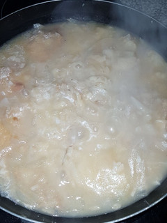 Una foto de Bacalao en salsa