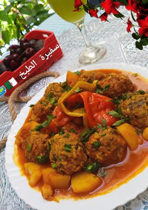 صورة لوصفة دولمة السردين بنينة بزاااف على طريقة الغرب الجزائري🇩🇿